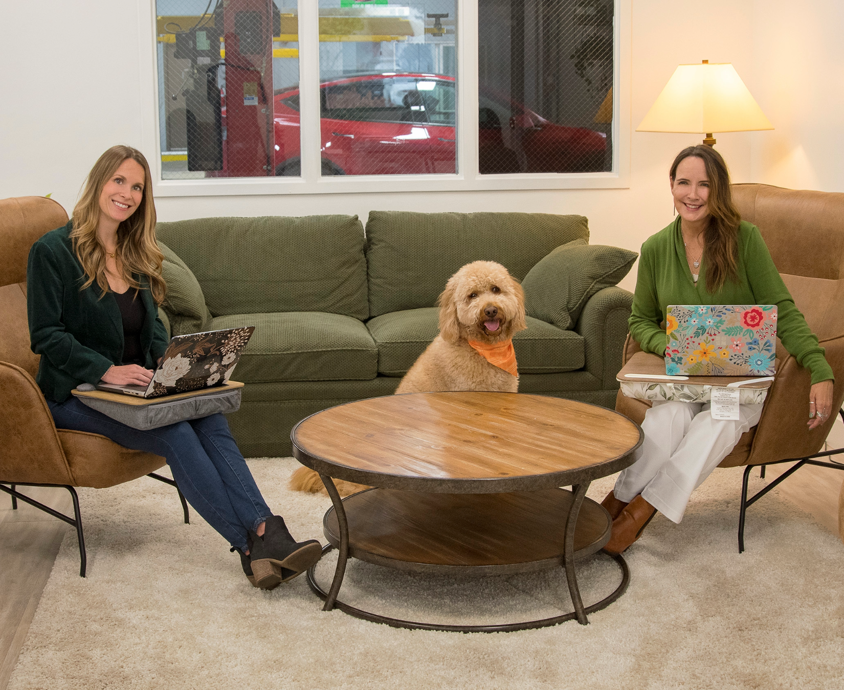Genevieve and Shannon of Revolve Motors