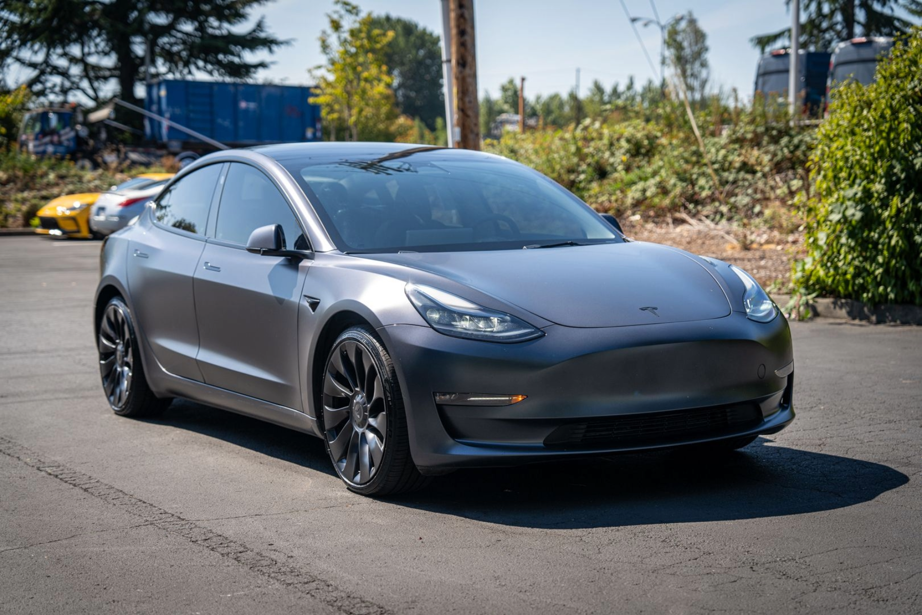 Tesla electric vehicle