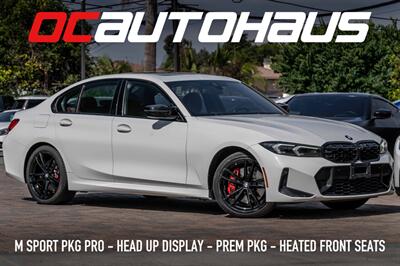 2023 BMW M340i xDrive  Driving Assistance Shadowline Package Premium Package Harmon Kardon Sound Sedan