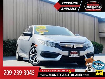2018 Honda Civic LX   - Photo 1 - Manteca, CA 95337