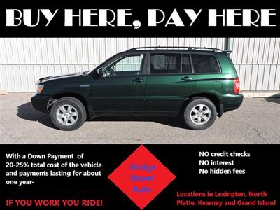 2002 Toyota Highlander   - Photo 1 - Grand Island, NE 68801