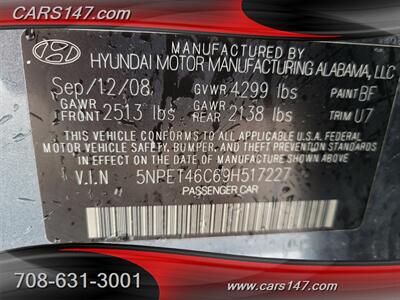 2009 Hyundai SONATA GLS - Photo 27 - Midlothian, IL 60445