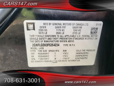 2015 Chevrolet Equinox LT   - Photo 29 - Midlothian, IL 60445