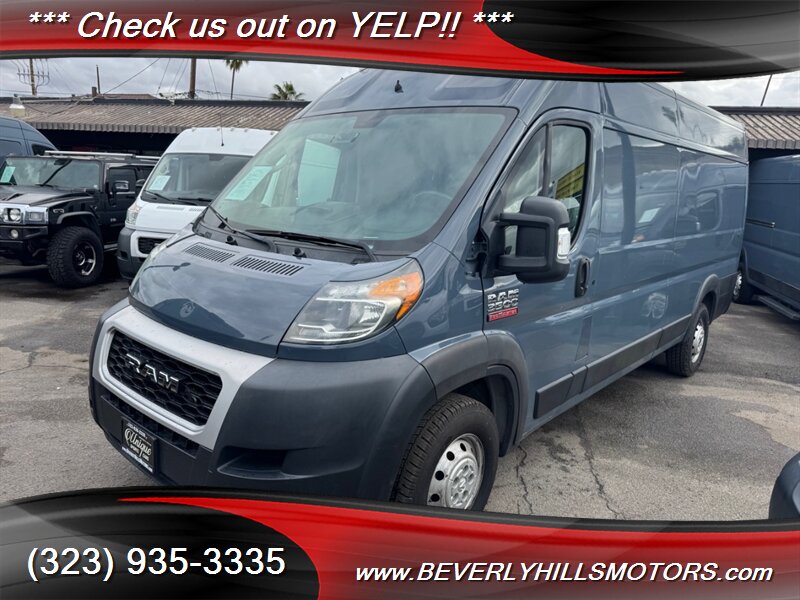 2019 RAM ProMaster 3500 159 WB  Extended High Roof Cargo