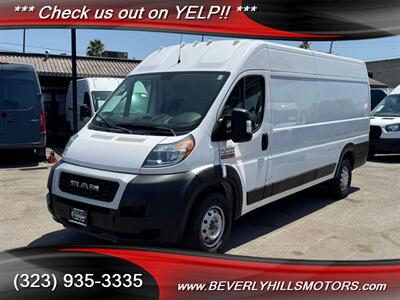 2021 RAM ProMaster 3500 159 WB  Extended High Roof Cargo