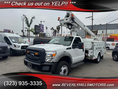 2012 FORD F-550 XL BUCKET TRUCK  BOOM TRUCK