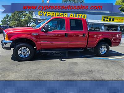 2001 Ford F-250 Super Duty Lariat 7.3L Diesel  Crew Cab SB 4x4 - Photo 2 - Auburn, CA 95603