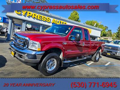 2002 Ford F-350 7.3L POWERSTROKE DIESEL 4X4 LONG BED  