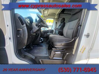 2021 RAM ProMaster 2500 159 WB HIGH ROOF  ONE OWNER - Photo 10 - Auburn, CA 95603