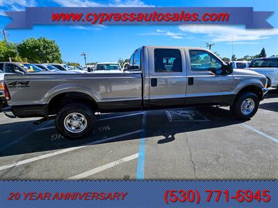 2002 Ford F-250 7.3L DIESEL LARIAT CREW CAB LB 4X4   - Photo 6 - Auburn, CA 95603