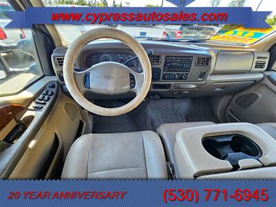 2002 Ford F-250 7.3L DIESEL LARIAT CREW CAB LB 4X4   - Photo 16 - Auburn, CA 95603