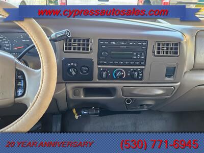 2002 Ford F-250 7.3L DIESEL LARIAT CREW CAB LB 4X4   - Photo 18 - Auburn, CA 95603