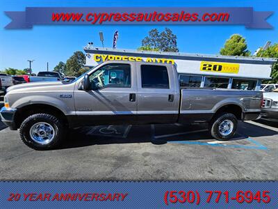 2002 Ford F-250 7.3L DIESEL LARIAT CREW CAB LB 4X4   - Photo 2 - Auburn, CA 95603