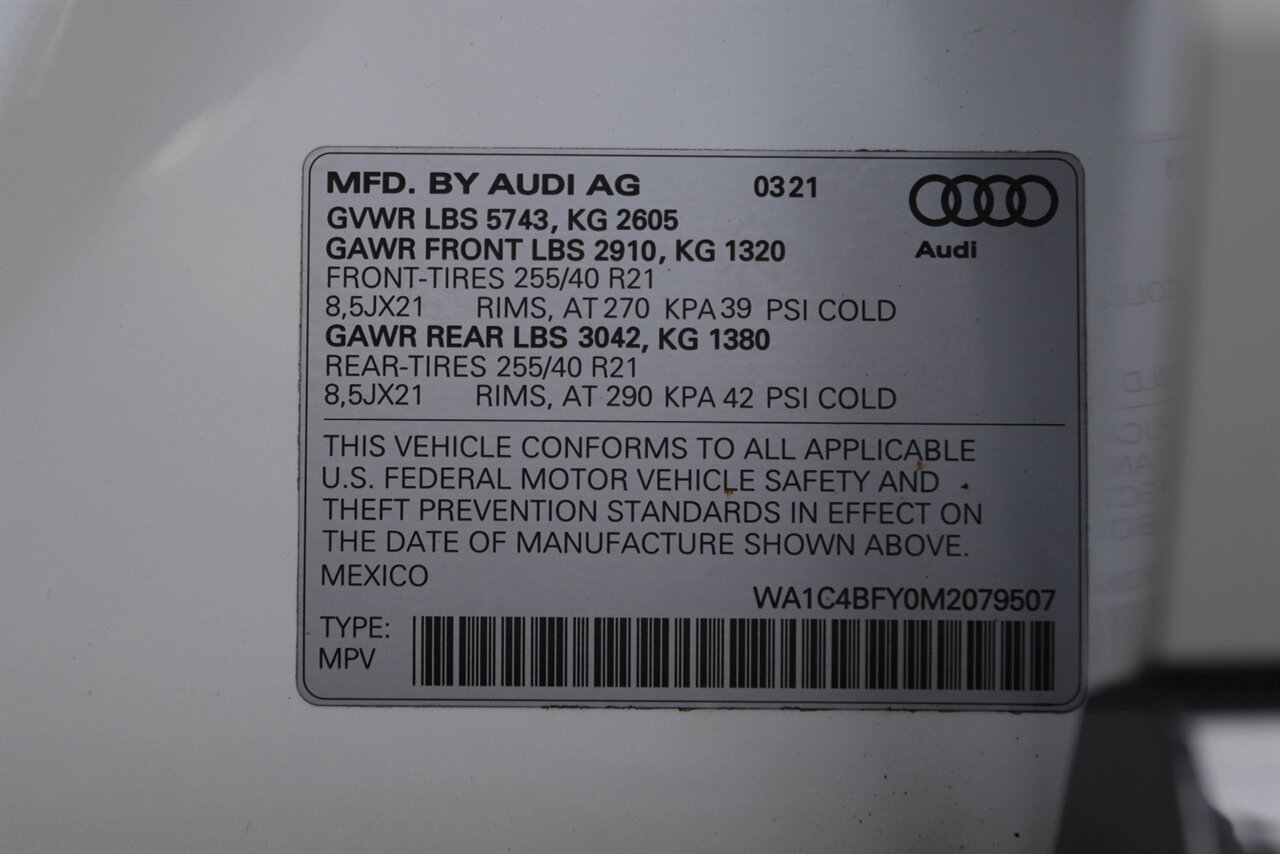 2021 Audi SQ5 3.0T quattro Prestig   - Photo 36 - Neptune City, NJ 07753