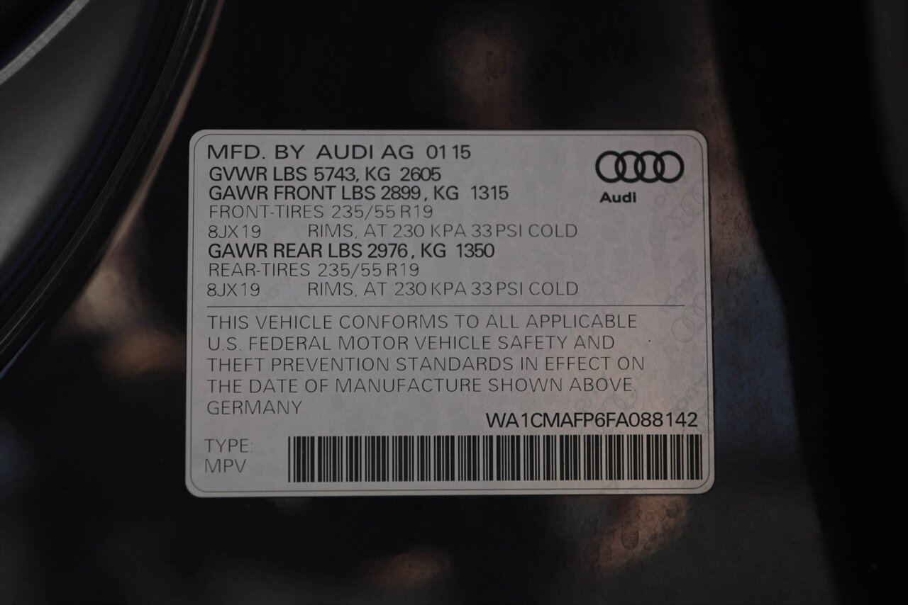 2015 Audi Q5 3.0 quattro TDI Prem   - Photo 36 - Neptune City, NJ 07753