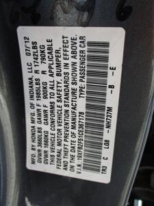 2012 Honda Civic LX   - Photo 35 - Bell, CA 90201