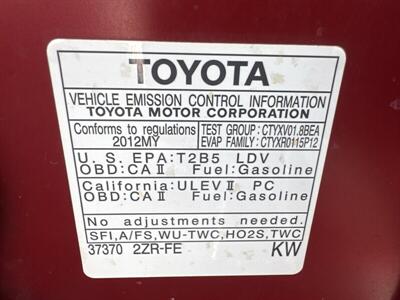 2012 Toyota Corolla S   - Photo 24 - Pittsburg, CA 94565-2812