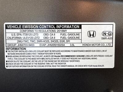 2018 Honda Odyssey EX-L w/Navi w/RES   - Photo 36 - Pittsburg, CA 94565-2812