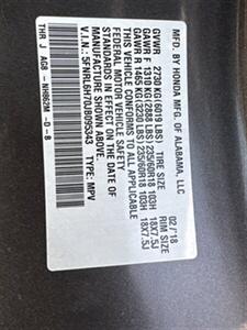 2018 Honda Odyssey EX-L w/Navi w/RES   - Photo 37 - Pittsburg, CA 94565-2812