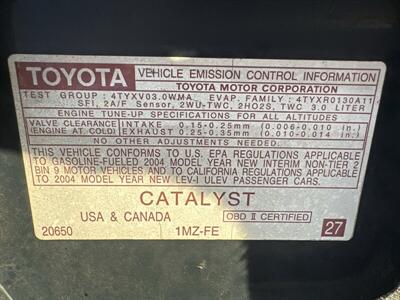 2004 Toyota Camry LE V6 - Photo 24 - Pittsburg, CA 94565-2812