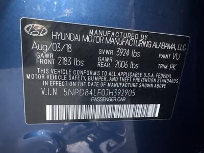 2018 Hyundai ELANTRA SEL   - Photo 30 - Pittsburg, CA 94565-2812