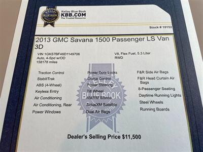 2013 GMC Savana LS 1500   - Photo 13 - Pleasanton, CA 94566