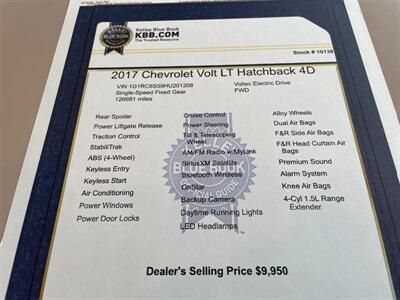 2017 Chevrolet Volt LT   - Photo 15 - Pleasanton, CA 94566