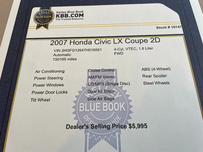 2007 Honda Civic LX photo