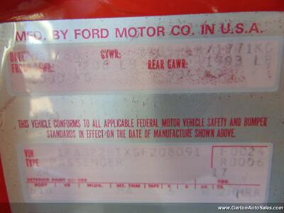 1986 Ford Mustang SVO Turbo   - Photo 8 - Mount Vernon, IN 47620