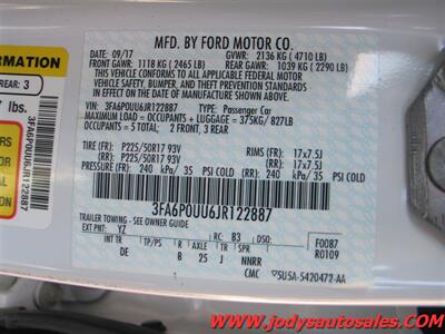 2018 Ford Fusion Hybrid S  S, LOW, LOW 48.000 MILES, 41 MPG - Photo 34 - North Platte, NE 69101