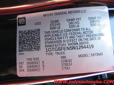 2022 GMC Canyon AT4  AT4, 4X4, CREW CAB, Heated Seats, LOW, LOW 5300 MILES - Photo 45 - North Platte, NE 69101