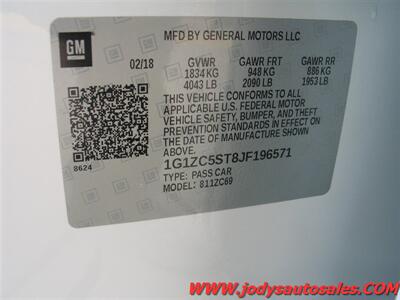 2018 Chevrolet Malibu LS LS, LOW 35,000 MILES, Hail Damage Special - Photo 36 - North Platte, NE 69101