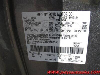 2012 Ford F-150 XL  X-CAB, 4X4, 67,000 Low Miles - Photo 38 - North Platte, NE 69101