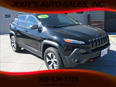 2018 Jeep Cherokee Trailhawk  Trailhawk, 4x4, 3.2L V6 SUV