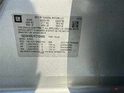 2015 Chevrolet Silverado 2500 HD LT Double Cab Long Box - Photo 35 - Spokane, WA 99202