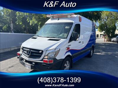 2016 Mercedes-Benz Sprinter 2500  144 " WB, High Roof, Diesel Ambulance - Photo 3 - Campbell, CA 95008