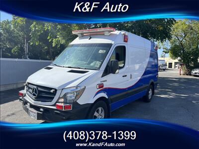 2016 Mercedes-Benz Sprinter 2500  144 " WB, High Roof, Diesel Ambulance - Photo 2 - Campbell, CA 95008