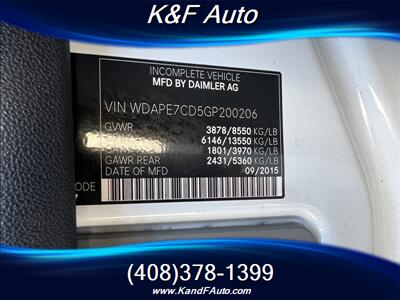 2016 Mercedes-Benz Sprinter 2500  144 " WB, High Roof, Diesel Ambulance - Photo 98 - Campbell, CA 95008