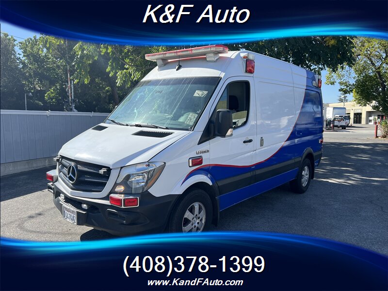 2016 Mercedes-Benz Sprinter 2500  144 " WB, High Roof, Diesel Ambulance - Photo 1 - Campbell, CA 95008