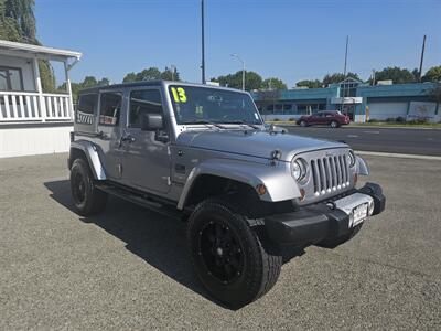 2013 Jeep Wrangler Unlimited Sahara SUV