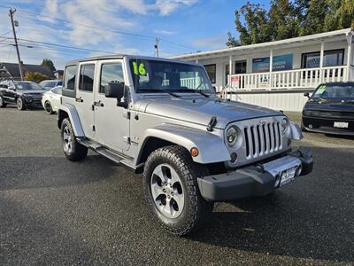 2016 Jeep Wrangler Unlimited Sahara SUV