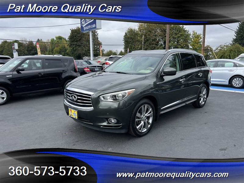 2013 INFINITI JX35 Immaculate (**One Owner**) AWD  Leather 7 Passenger