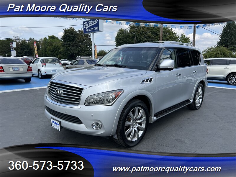 2014 INFINITI QX80 Immaculate 7 Passenger Fully Loaded 71k MSRP  