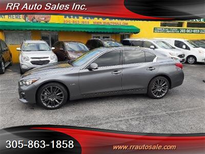 2016 INFINITI Q50 Red Sport 400 Sedan