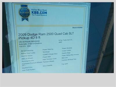 2009 Dodge Ram 2500 SLT - Photo 16 - Cottonwood, AZ 86326