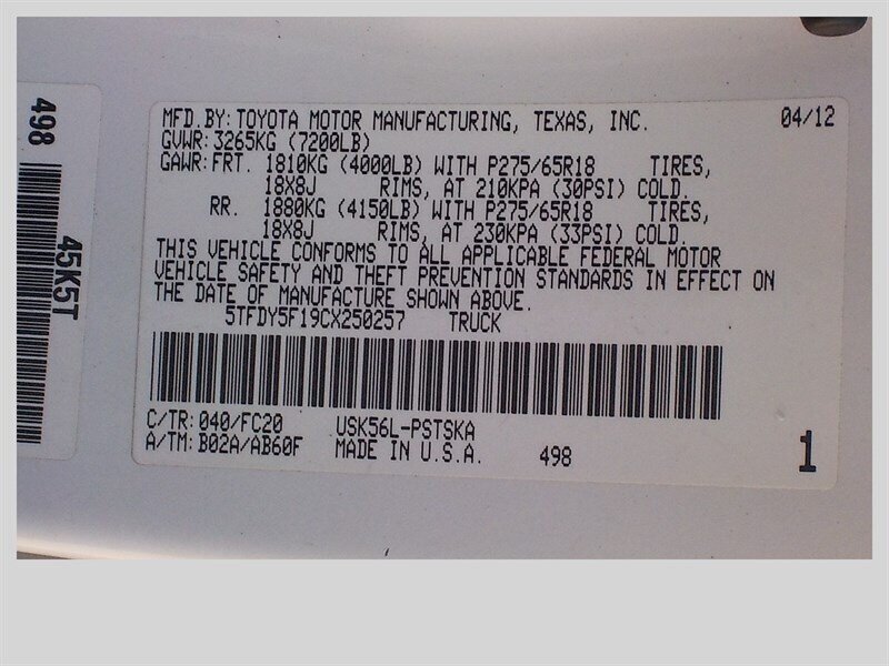 2012 Toyota Tundra Grade - Photo 19 - Cottonwood, AZ 86326