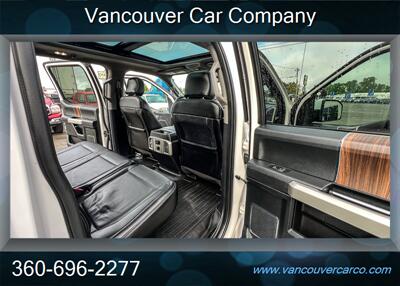 2016 Ford F-150 4x4 SuperCrew Lariat! 1 Owner! Local! Leather!  Moonroof! Factory Original! Clean Title! Good Carfax History! - Photo 39 - Vancouver, WA 98665