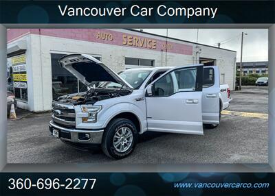 2016 Ford F-150 4x4 SuperCrew Lariat! 1 Owner! Local! Leather!  Moonroof! Factory Original! Clean Title! Good Carfax History! - Photo 32 - Vancouver, WA 98665
