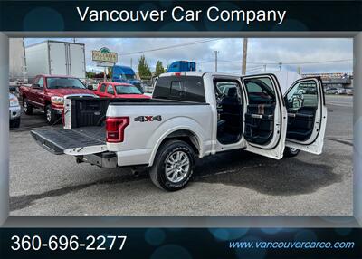 2016 Ford F-150 4x4 SuperCrew Lariat! 1 Owner! Local! Leather!  Moonroof! Factory Original! Clean Title! Good Carfax History! - Photo 35 - Vancouver, WA 98665
