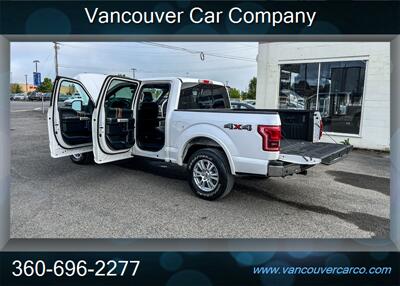 2016 Ford F-150 4x4 SuperCrew Lariat! 1 Owner! Local! Leather!  Moonroof! Factory Original! Clean Title! Good Carfax History! - Photo 33 - Vancouver, WA 98665